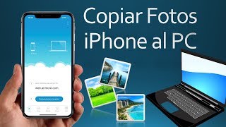 Como Pasar Fotos del iPhone a la PC Windows 10 SIN CABLES [upl. by Frodeen]