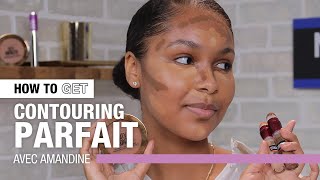 Réalise un contouring facile avec AMANDINE 👩‍🎨💜  HOW TO GET  Maybelline New York FR [upl. by Hillard699]