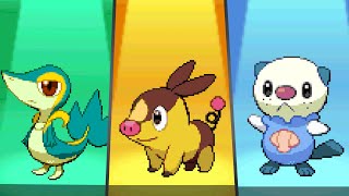 LIVE  Complete Shiny Unova Starters in Pokémon Black and White [upl. by Leizar]