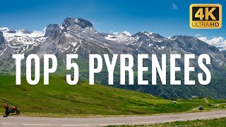 TOP 5 MOTORCYCLE ROADS IN THE PYRENEES I KTM Adventure 790 🇫🇷 🇪🇸 [upl. by Yrojram]