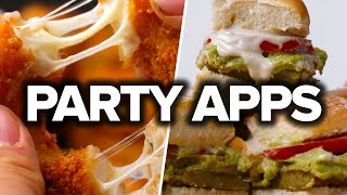 6 Vegetarian Party Appetizers [upl. by Laamaj]