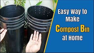 Making a priceless homemade diy compost bin [upl. by Yehs342]