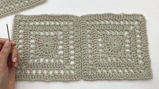 HOW TO JOIN GRANNY SQUARES WITH AN INVISIBLE SEAM [upl. by Gninnahc]