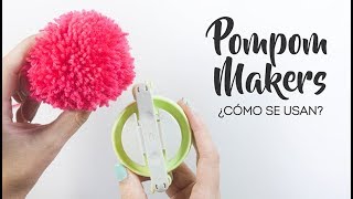 Como hacer pompones lana  Pom Pom Maker [upl. by Gable780]