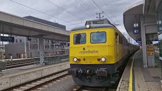 Abfahrt des SonderSchnellzug 14623 am 25082024 in Linz Hbf [upl. by Loreen]