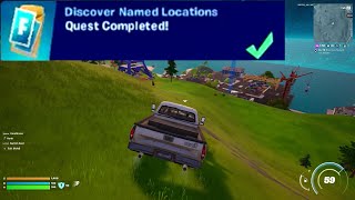 Discover Named Locations Fortnite Chapter 2 Remix [upl. by Arretak]