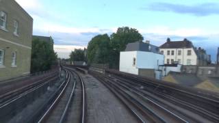 London Underground Cab Ride from Wimbledon to Tower Hill [upl. by Airahs802]