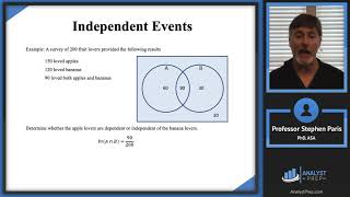 Independent Events SOA Exam P – Probability – General Probability Module [upl. by Samanthia]