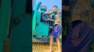 Kobelco machine 🤯 air filter change shorts airfilters [upl. by Harbird]