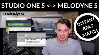 How to detect and map Tempo with Melodyne 5 S1withGregor [upl. by Wisnicki762]