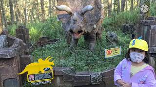 mojosemi dinosaurus park magetan part3  bertemu macam2 dinosaurus [upl. by Htiffirg]