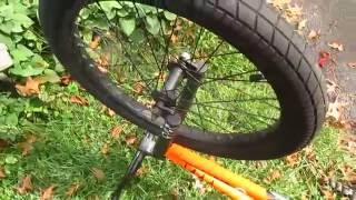 How to REMOVE the AXLE PEGS from a BMX BIKE [upl. by Elliott]