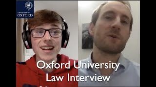 Oxford University Law Interview [upl. by Auoy885]