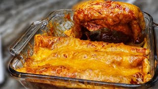 Super Easy Beef Enchiladas How To Make Cheesy Baked Enchiladas [upl. by Ynnep439]