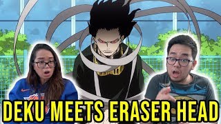 MY HERO ACADEMIA English Dub Episode 5 DEKU MEETS ERASER HEAD REACTION amp REVIEW [upl. by Elvina]