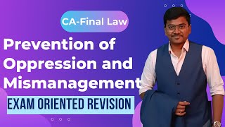 Prevention of Oppression and mismanagement Revision CA Final law [upl. by Heppman]