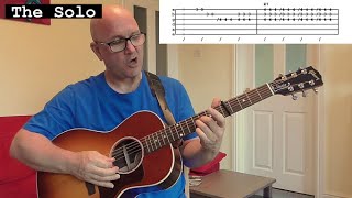 How to Play Thatll Be The Day  Lead Guitar Parts  Buddy Holly Rock n Roll Guitar Tutorial [upl. by Ball]