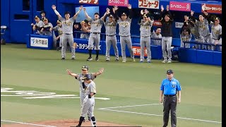 【植田海】10回、打で魅せた！渾身の走者一掃タイムリースリーベースヒット！ 715対ドラゴンズ戦 [upl. by Malcah]