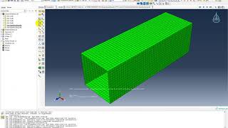 Abaqus Modelling Assign imperfection and residual stress to CFST columns [upl. by Capps]