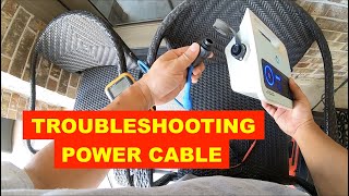 POOL VACUUM ROBOT POWER SUPPLY CABLE TROUBLESHOOTING DOLPHIN  MAYTRONICS [upl. by Ethbinium]