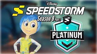 Climbing To Platinum Rank With Joy Season 8  Disney Speedstorm [upl. by Lucho]