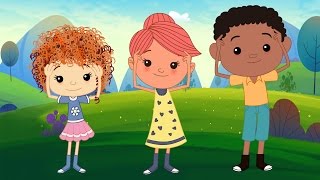 Head Shoulders Knees and Toes Song  More Kids Songs by FunForKidsTV [upl. by Yancy]