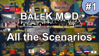 Balek Mod All Earth Map Scenarios Age of History 2 Mod [upl. by Alcot99]