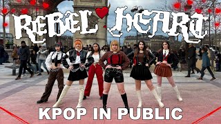 KPOP IN PUBLIC FRANCE  ONE TAKE IVE 아이브  REBEL HEART DANCE COVER STORMY SHOT [upl. by Westfahl]