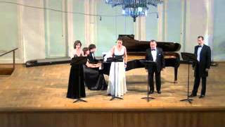 Brahms Neue Liebeslieder Waltzes Op65 2 Finstere Schatten der Nacht [upl. by Idolla]