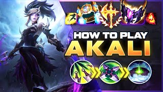 HOW TO PLAY AKALI SEASON 13  BEST Build amp Runes  Season 13 Akali guide  League of Legends [upl. by Corella]