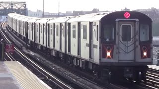 ᴴᴰ R142 6 Express Train Passing Elder Avenue [upl. by Liryc890]