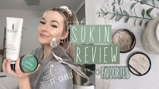 SUKIN REVIEW  SKIN CARE FAVOURITES  ft cockatiels [upl. by Yliak]