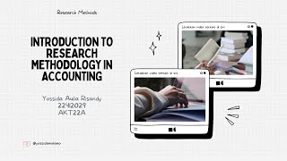 Introduction to Research Methodology in Accounting [upl. by Midis]