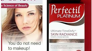 Perfectil platinum skin radiance tablets [upl. by Orpha]