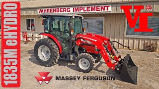 Massey Ferguson 1835M Premium Compact Tractor Standard Cab amp eHydro Transmission [upl. by Oskar]