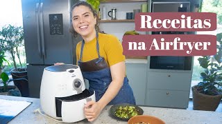 CAFÉ ALMOÇO E JANTAR NA AIRFRYER  Receitas Práticas  MARINA MORAIS [upl. by Mendelsohn]