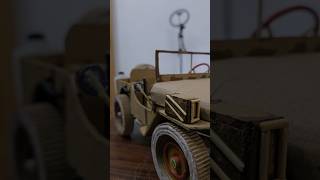 Handmade WW2 Willys Jeep Part 8 ww2 army military [upl. by Biebel]