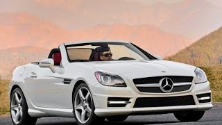 2015 MercedesBenz SLK Start Up and Review 18 L Turbo 4Cylinder [upl. by Hendrix]