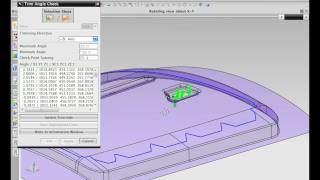 NX Stamping Die  Trim Angle Checkavi [upl. by Onilegna65]