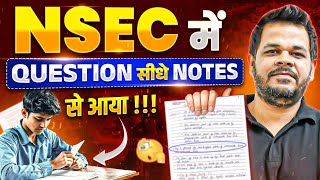 NSEC 2024 Question Directly From Notes 😱🔥 [upl. by Eaves]