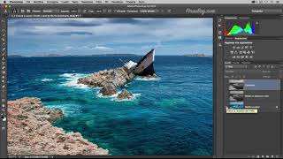 52 Creare e usare i livelli di Photoshop [upl. by Ainahtan]