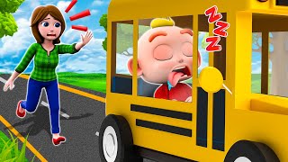 The Wheel On The Bus Song 🚌  BUS Rules For Baby 🚨  NEW✨ Funny Nursery Rhymes For Kids [upl. by Augustina922]