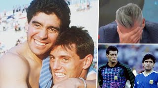 Goycochea se quebró por Maradona quotSe fue un pedazo de mi vidaquot [upl. by Annayoj748]