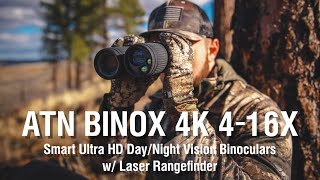 ATN BinoX 4K  Day amp Night Smart HD Binoculars  Look Deep Into Nature [upl. by Nirret]