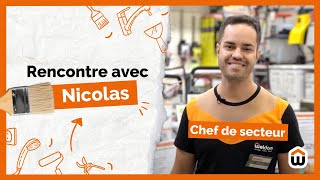 Rencontre avec Nicolas chef de secteur chez Weldom [upl. by Adnorrahs]