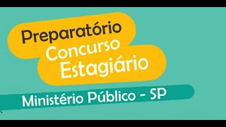 Estagiário do Ministério Público MP Aula 1  Teoria Geral do Processo TGP [upl. by Vanzant642]