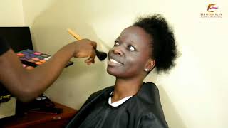 Editorial Makeup by Shawn GlamourGlow254 Doing Makeup on Fellow Makeup Artist [upl. by Jaycee]