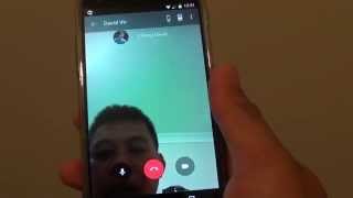 Google Nexus 5 How to Make a Video Call [upl. by Chery]