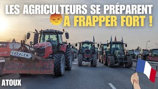 Les agriculteurs sont prêts à revenir manifester minovembre selon les syndicats 😡🇫🇷🚜 [upl. by Beale]