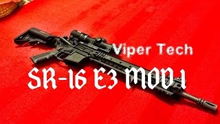 Airsoft Viper Tech SR 16 E3 MOD 1 [upl. by Spanos676]